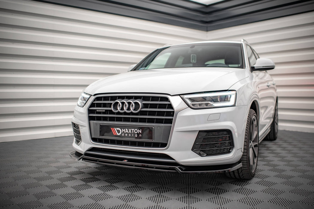 Maxton Design Front Splitter V.2 Audi Q3 Sport 8U Facelift