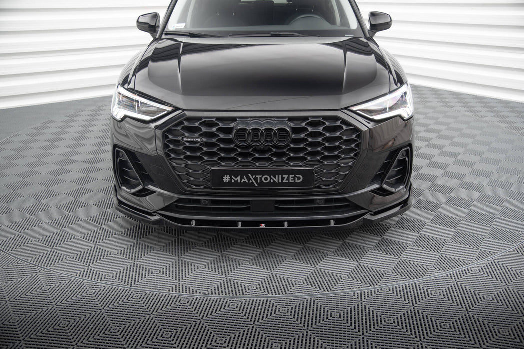 Maxton Design Front Splitter V.2 Audi Q3 Sportback F3