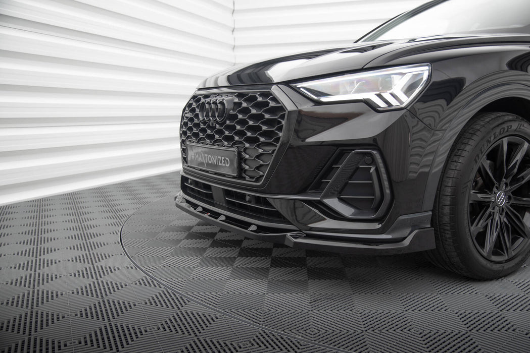 Maxton Design Front Splitter V.2 Audi Q3 Sportback F3