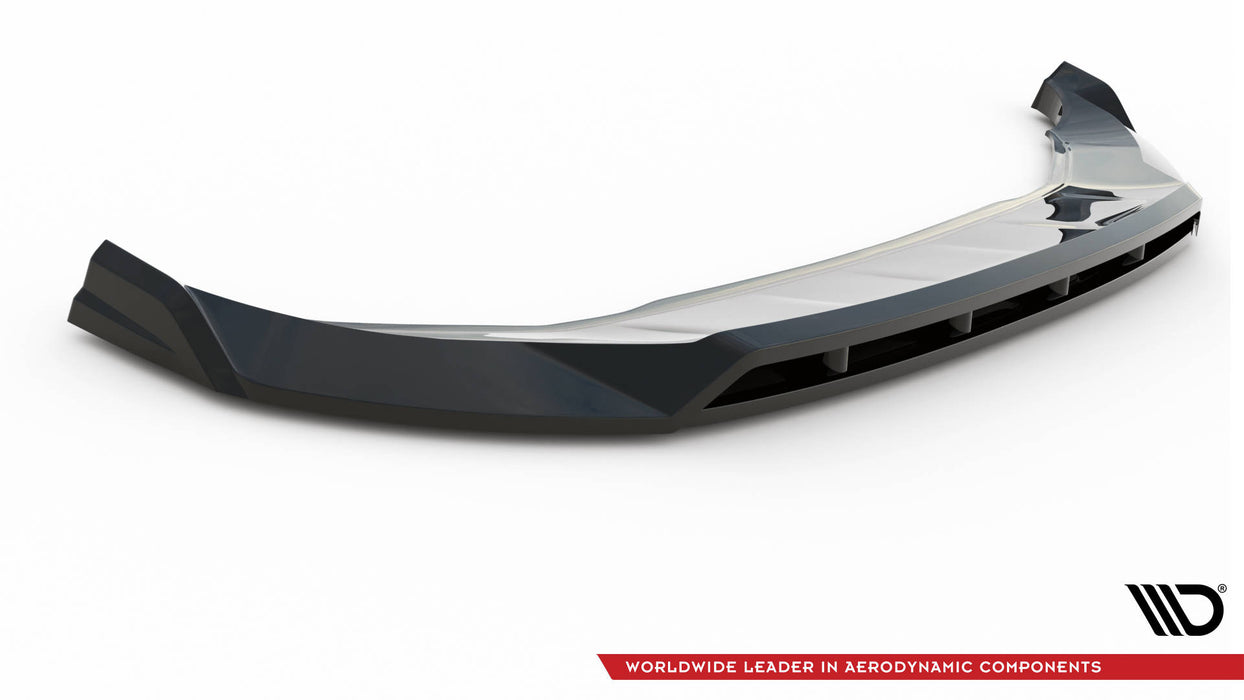 Maxton Design Front Splitter V.2 Audi Q4 e-tron Sportback S-line Mk1