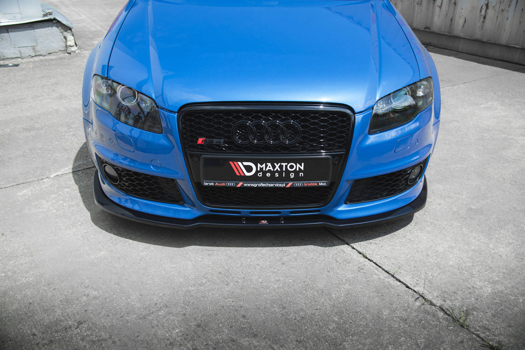 Maxton Design Front Splitter V.2 Audi RS4 B7