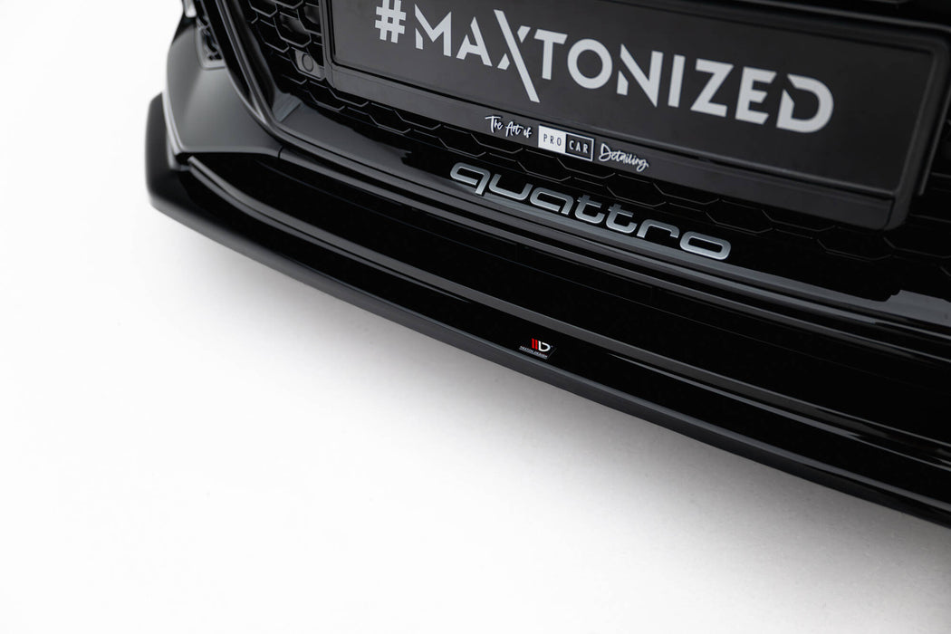 Maxton Design Front Splitter V.2 Audi RS5 Coupe / Sportback F5