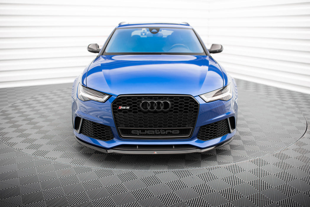 Maxton Design Front Splitter V.2 Audi RS6 C7 / C7 Facelift