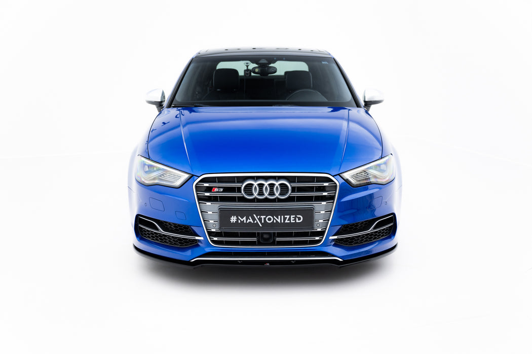 Maxton Design Front Splitter V.2 Audi S3 / A3 S-Line 8V Sedan / Cabrio