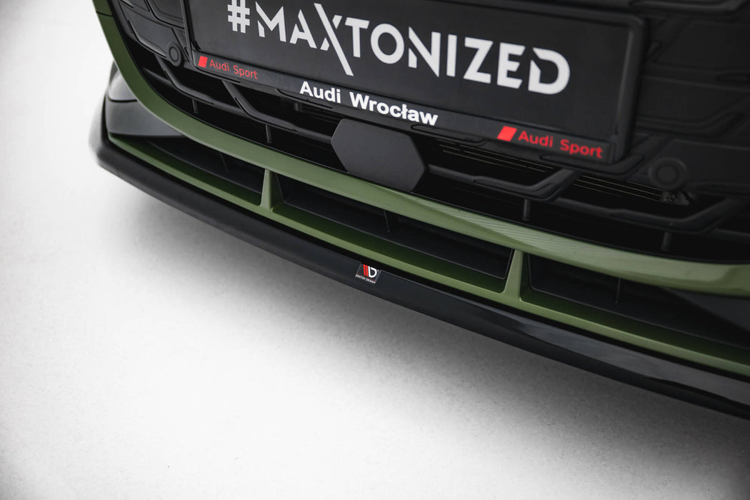 Maxton Design Front Splitter V.2 Audi S3 / A3 S-line Sportback / Sedan 8Y Facelift