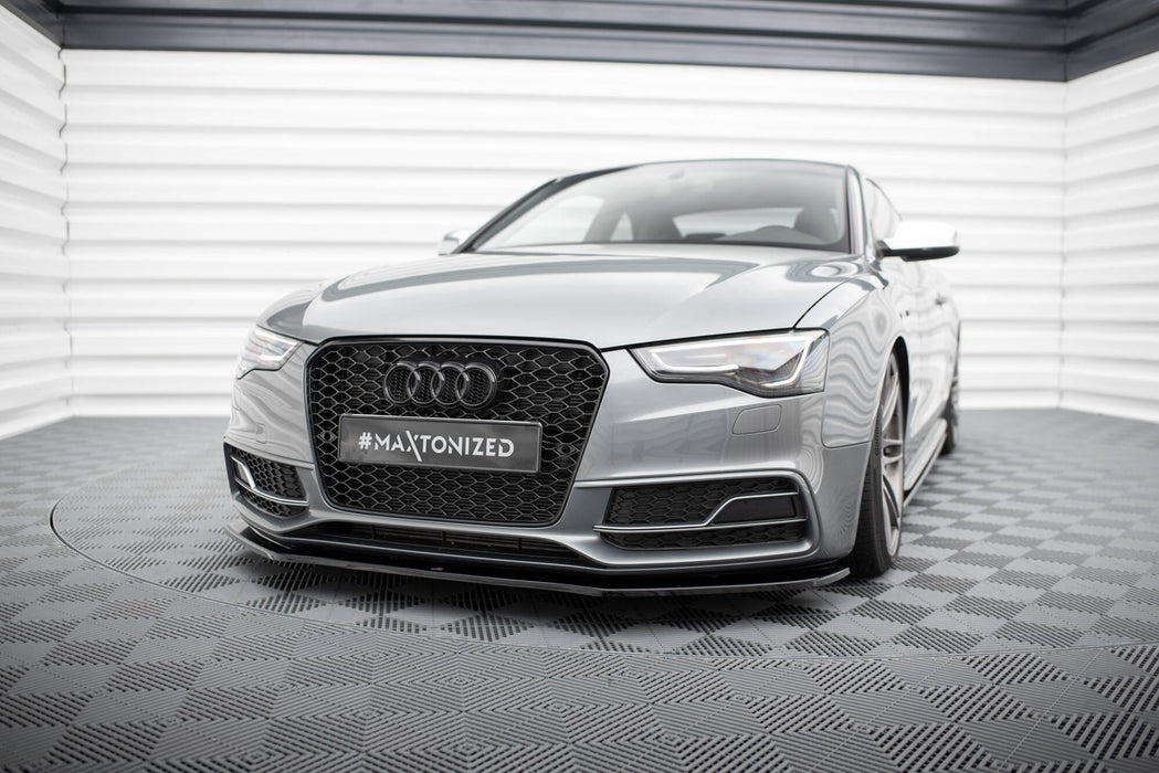 Maxton Design Front Splitter V.2 Audi S5 / A5 S-Line 8T FL