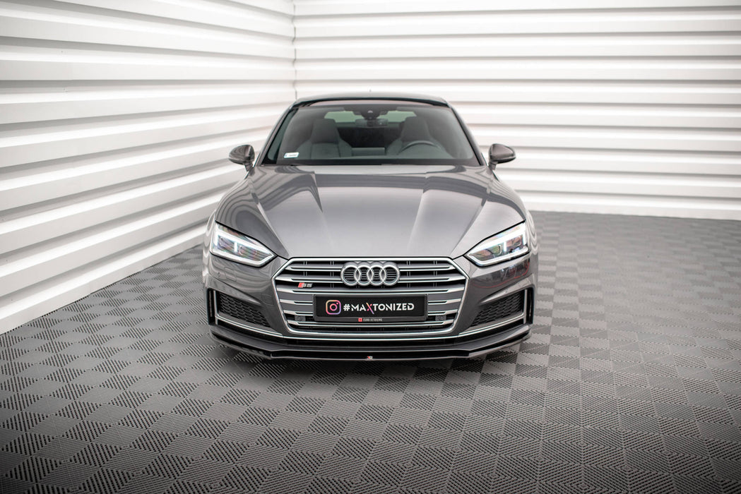 Maxton Design Front Splitter V.2 Audi S5 / A5 S-Line F5 Coupe / Sportback