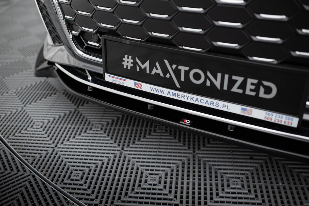 Maxton Design Front Splitter V.2 Audi S5 / A5 S-Line F5 Facelift