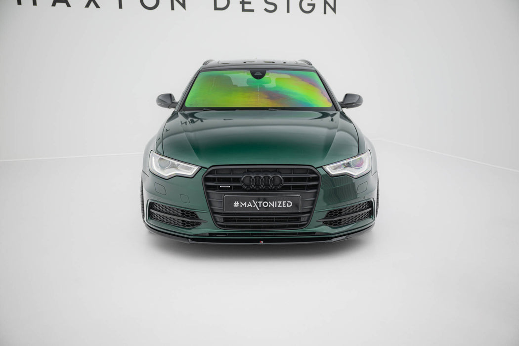 Maxton Design Front Splitter V.2 Audi S6 / A6 S-Line C7