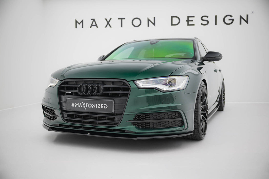 Maxton Design Front Splitter V.2 Audi S6 / A6 S-Line C7
