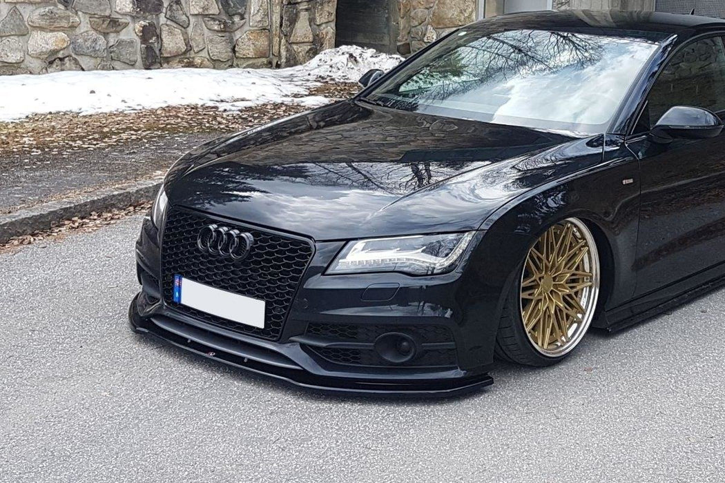 Maxton Design Front Splitter V.2 Audi S7 / A7 S-Line C7