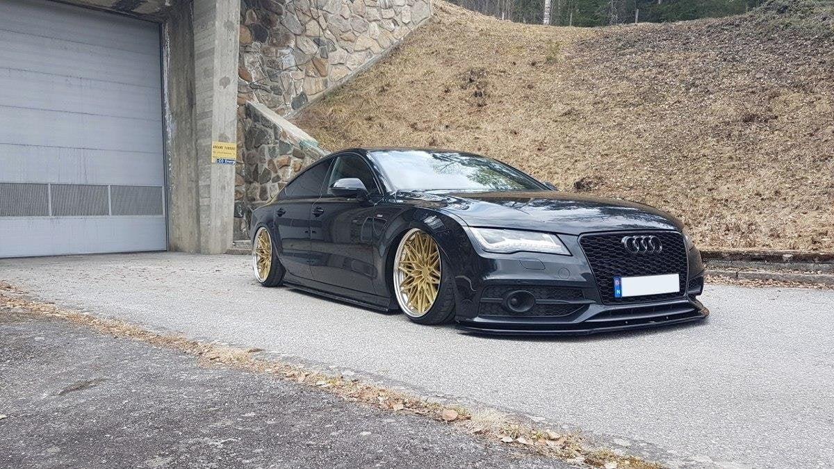 Maxton Design Front Splitter V.2 Audi S7 / A7 S-Line C7