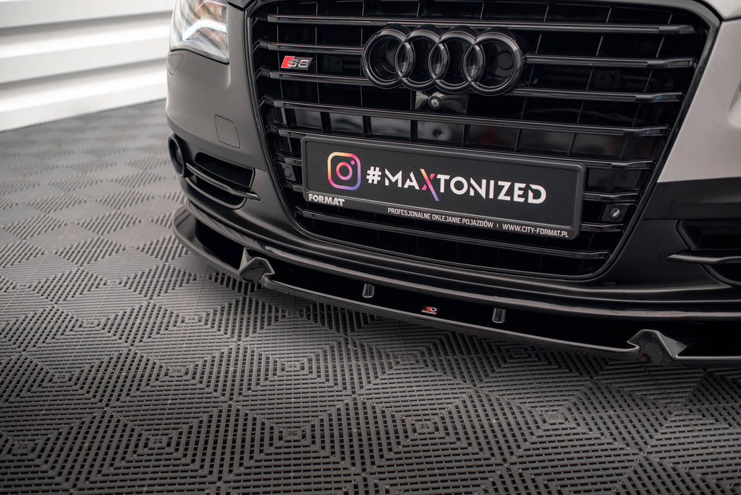Maxton Design Front Splitter V.2 Audi S8 D4