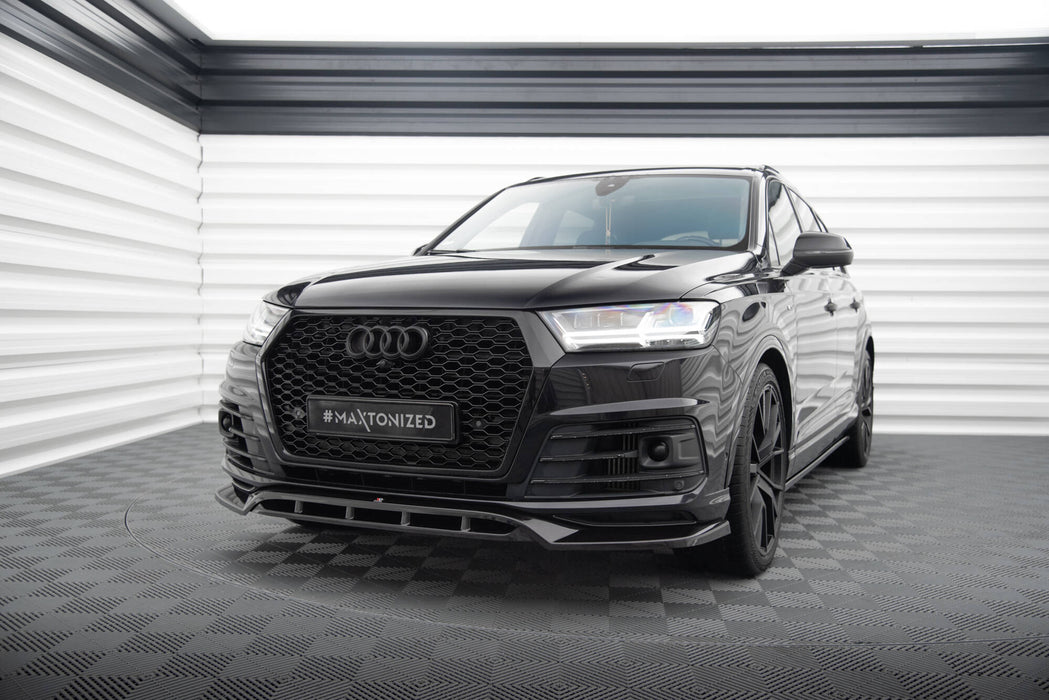 Maxton Design Front Splitter V.2 Audi SQ7 / Q7 S-Line Mk2
