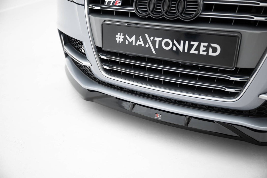 Maxton Design Front Splitter V.2 Audi TT S / TT S-Line 8J