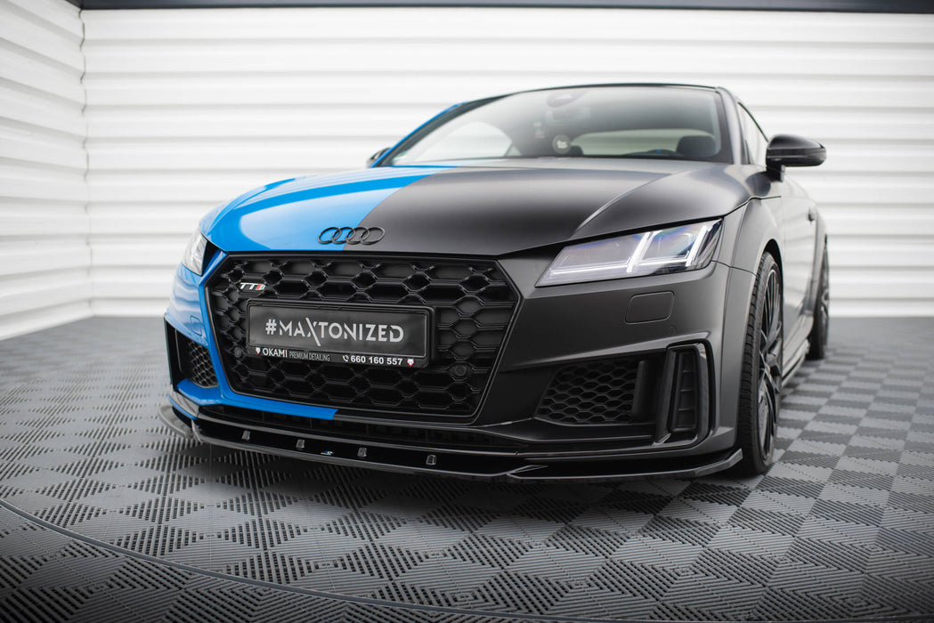 Maxton Design Front Splitter V.2 Audi TT S / TT S-Line 8S Facelift