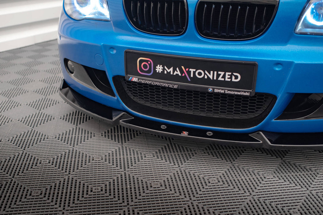 Maxton Design Front Splitter V.2 BMW 1 M-Pack E87 / E81 Facelift