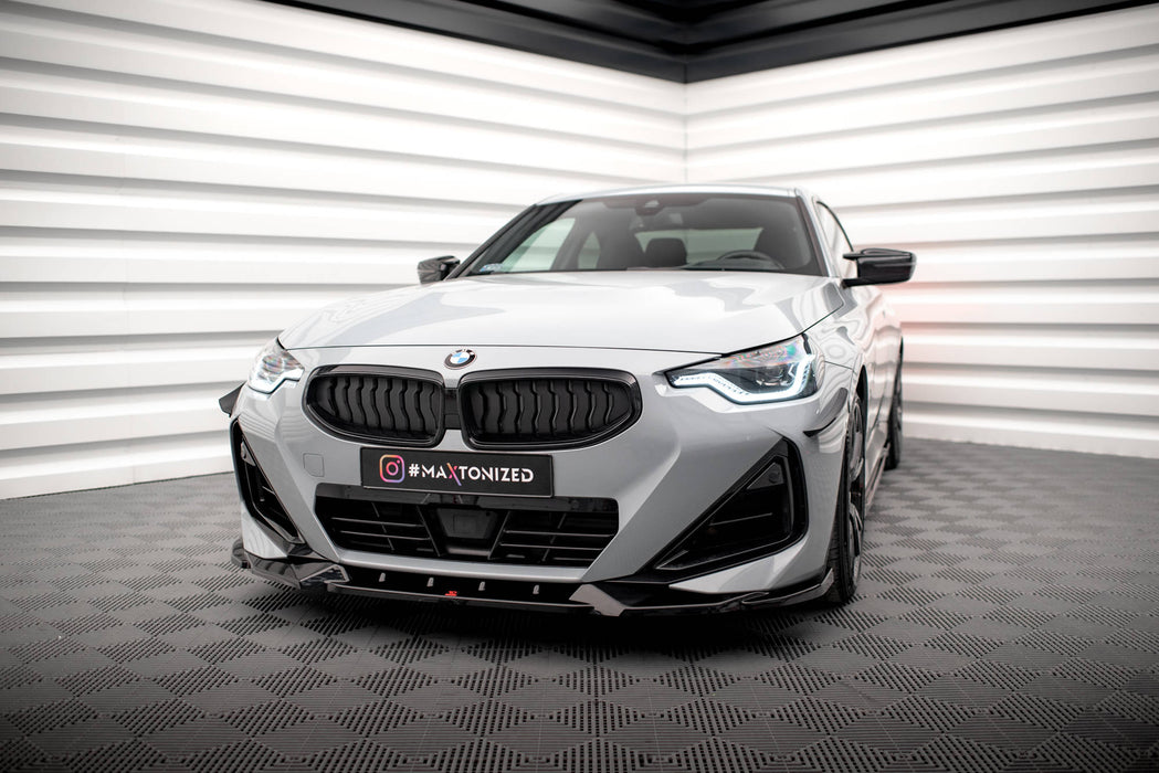 Maxton Design Front Splitter V.2 BMW 2 Coupe M-Pack / M240i G42