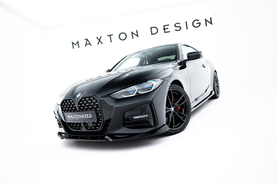 Maxton Design Front Splitter V.2 BMW 4 M-Pack / M440i G22 / G23 / G22 Facelift / G23 Facelift