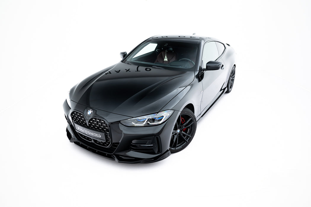 Maxton Design Front Splitter V.2 BMW 4 M-Pack / M440i G22 / G23 / G22 Facelift / G23 Facelift