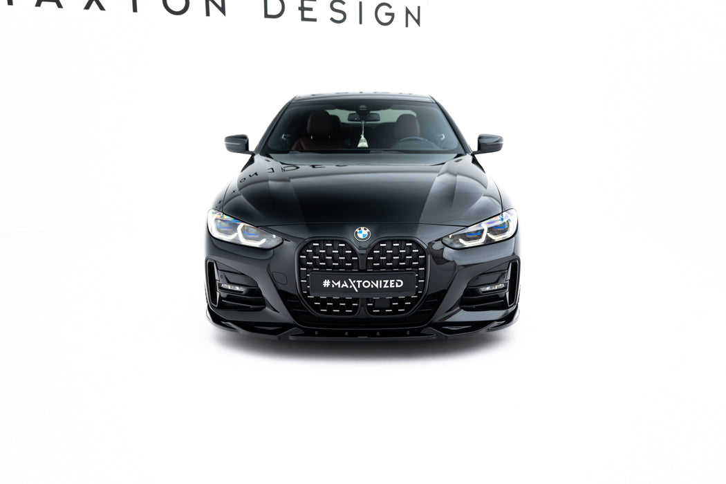 Maxton Design Front Splitter V.2 BMW 4 M-Pack / M440i G22 / G23 / G22 Facelift / G23 Facelift