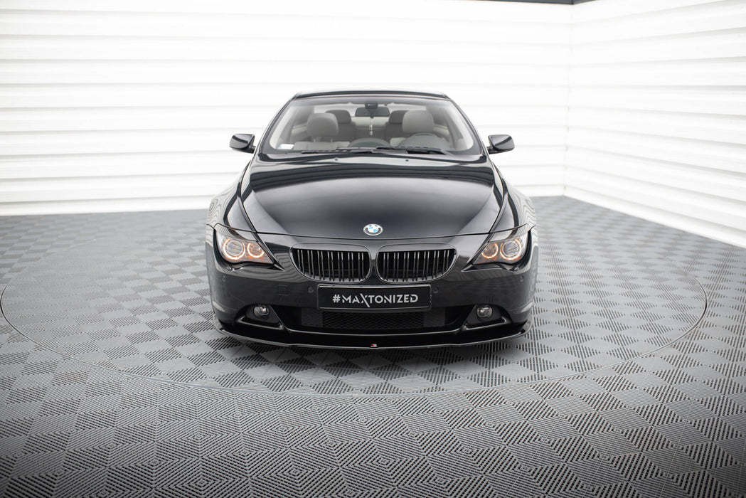 Maxton Design Front Splitter V.2 BMW 6 Coupe E63 / Cabrio E64