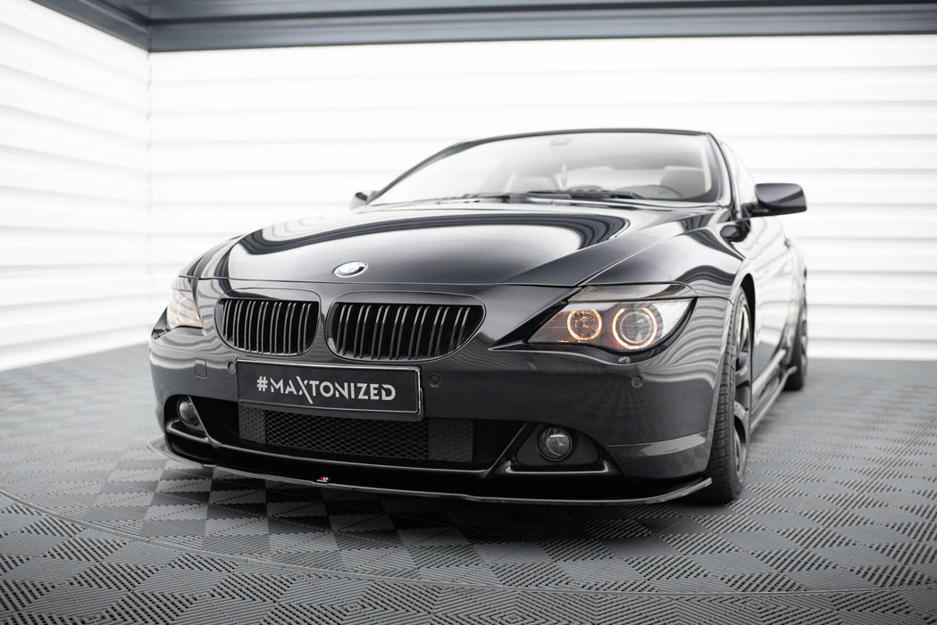 Maxton Design Front Splitter V.2 BMW 6 Coupe E63 / Cabrio E64
