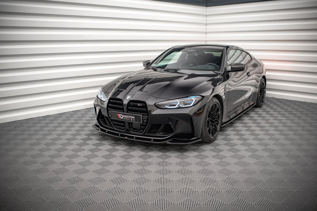 Maxton Design Front Splitter V.2 BMW M4 G82 / G82 Facelift