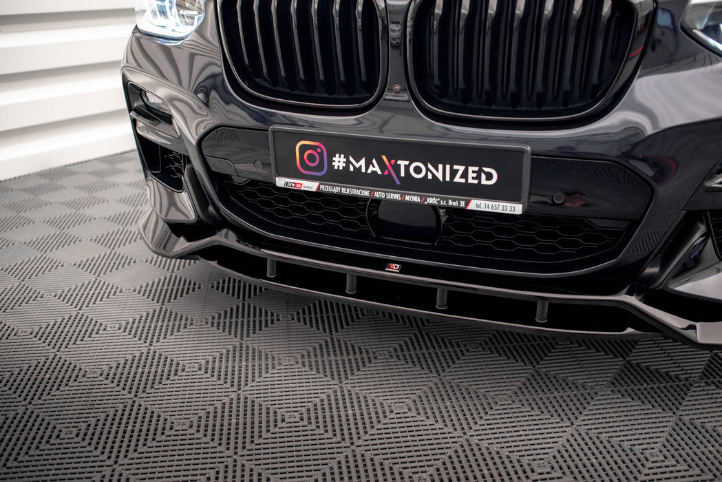 Maxton Design Front Splitter V.2  BMW X3 M40d / M40i / M-Pack G01