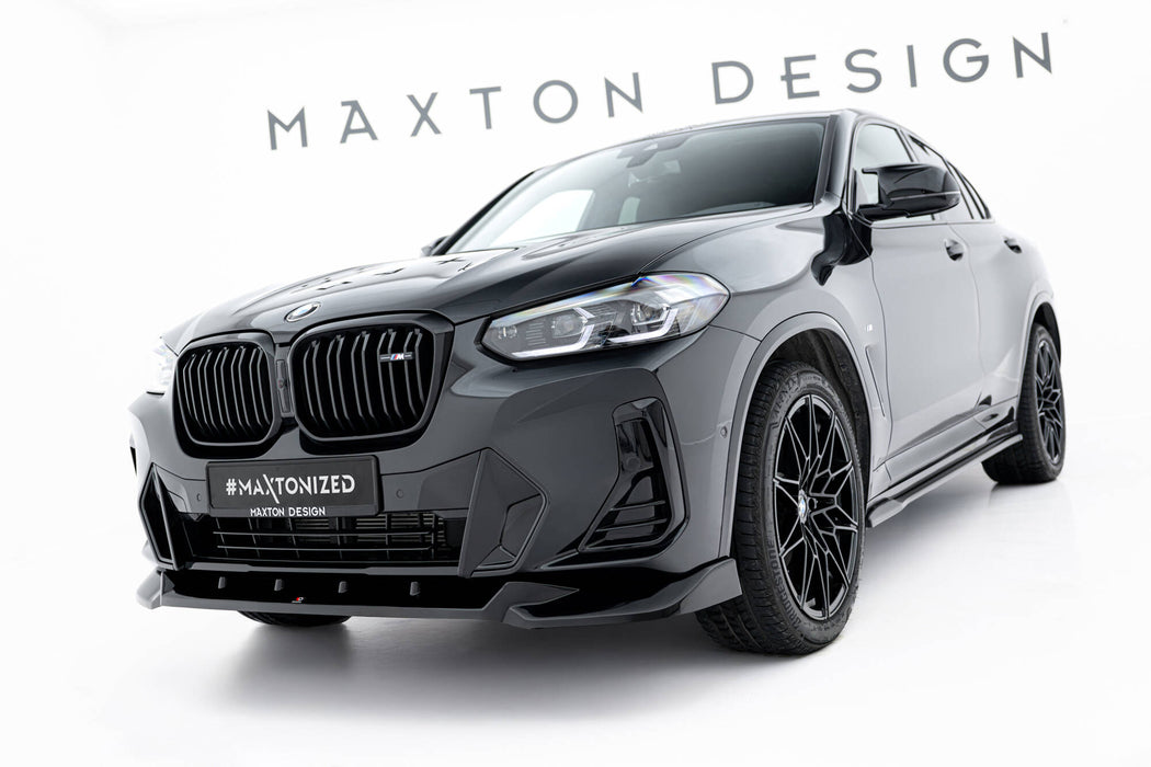 Maxton Design Front Splitter V.2 BMW X4 M-Pack G02 Facelift