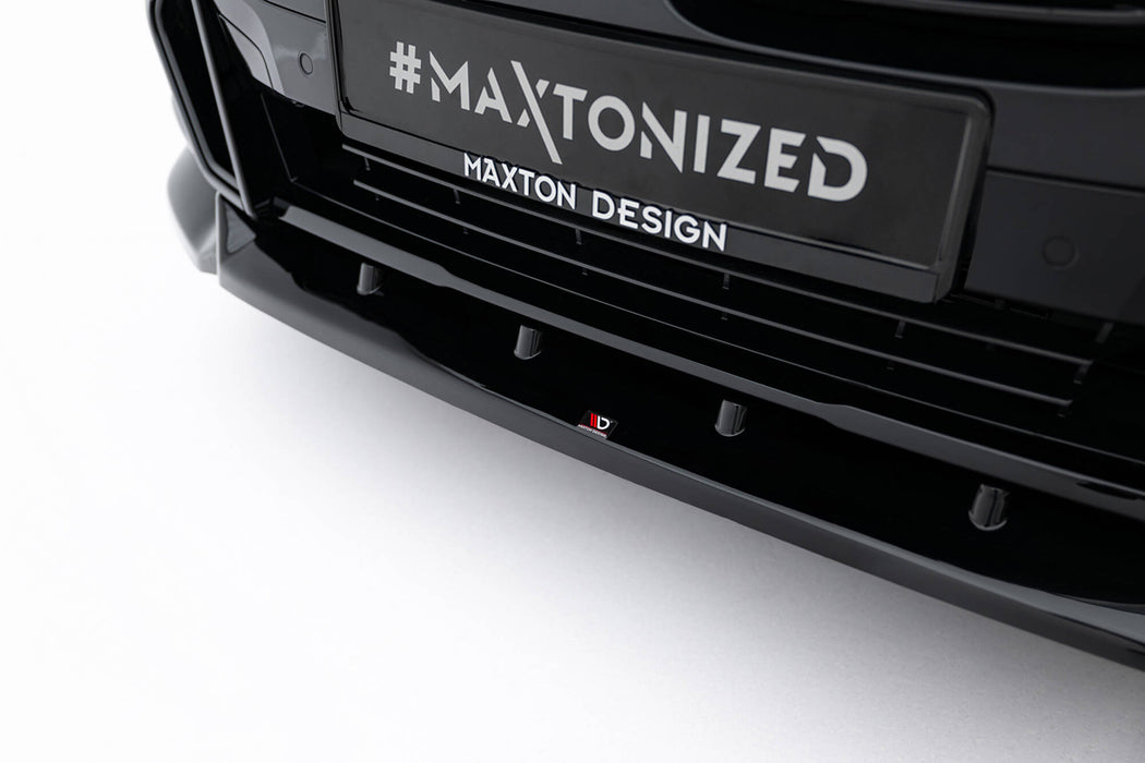 Maxton Design Front Splitter V.2 BMW X4 M-Pack G02 Facelift