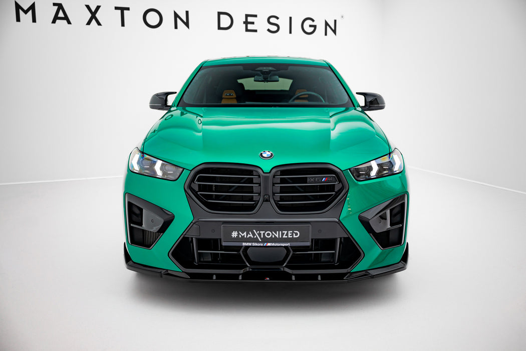 Maxton Design Front Splitter V.2 BMW X6 M F96 Facelift