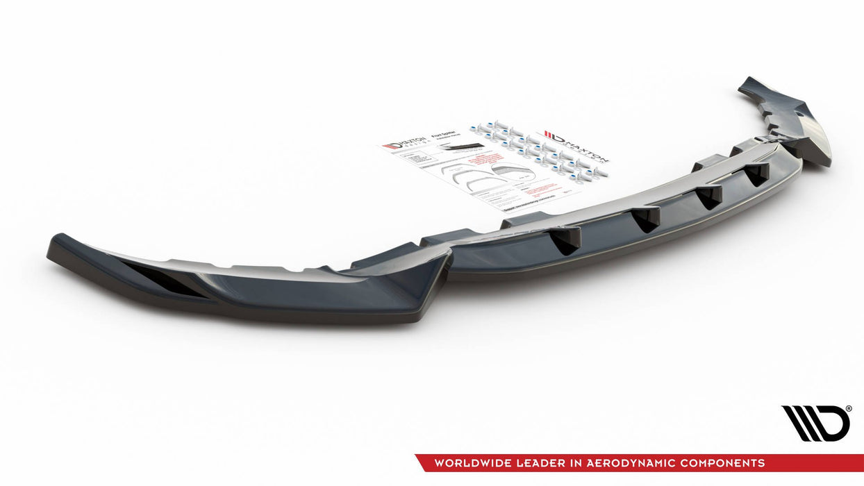 Maxton Design Front Splitter V.2 BMW X7 M-Pack G07
