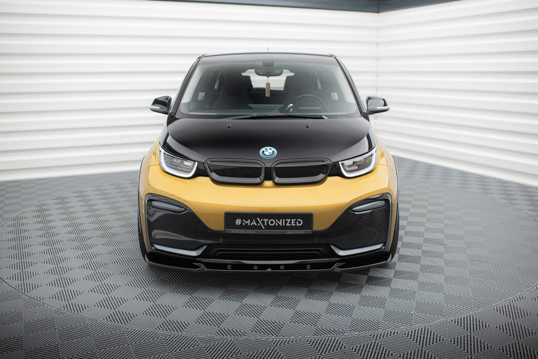 Maxton Design Front Splitter V.2 BMW i3 S Mk1 Facelift
