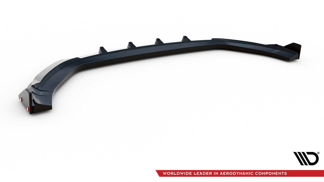 Maxton Design Front Splitter V.2 + Flaps Hyundai Kona N Mk1