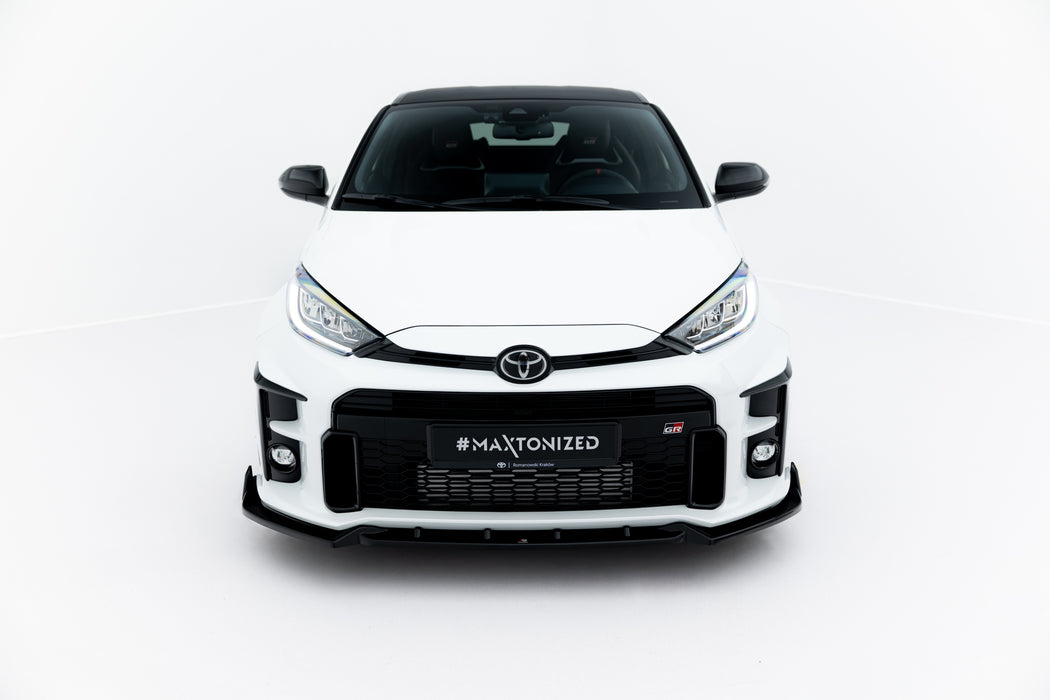Maxton Design Front Splitter V.2 + Flaps Toyota GR Yaris Mk4