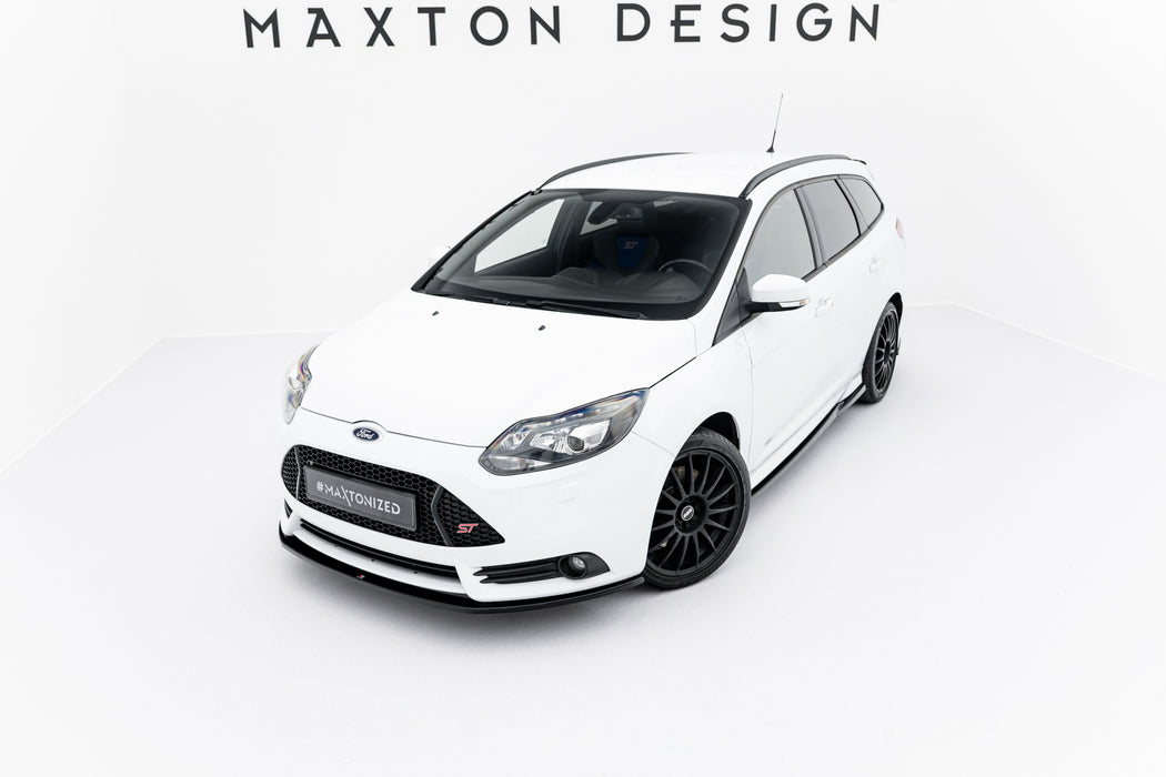 Maxton Design Front Splitter V.2 Ford Focus ST Mk3
