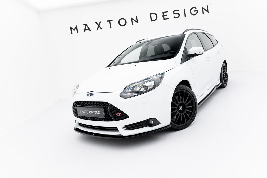 Maxton Design Front Splitter V.2 Ford Focus ST Mk3