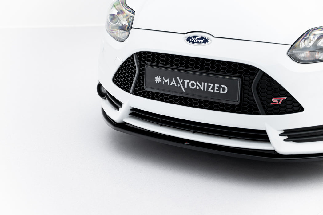 Maxton Design Front Splitter V.2 Ford Focus ST Mk3
