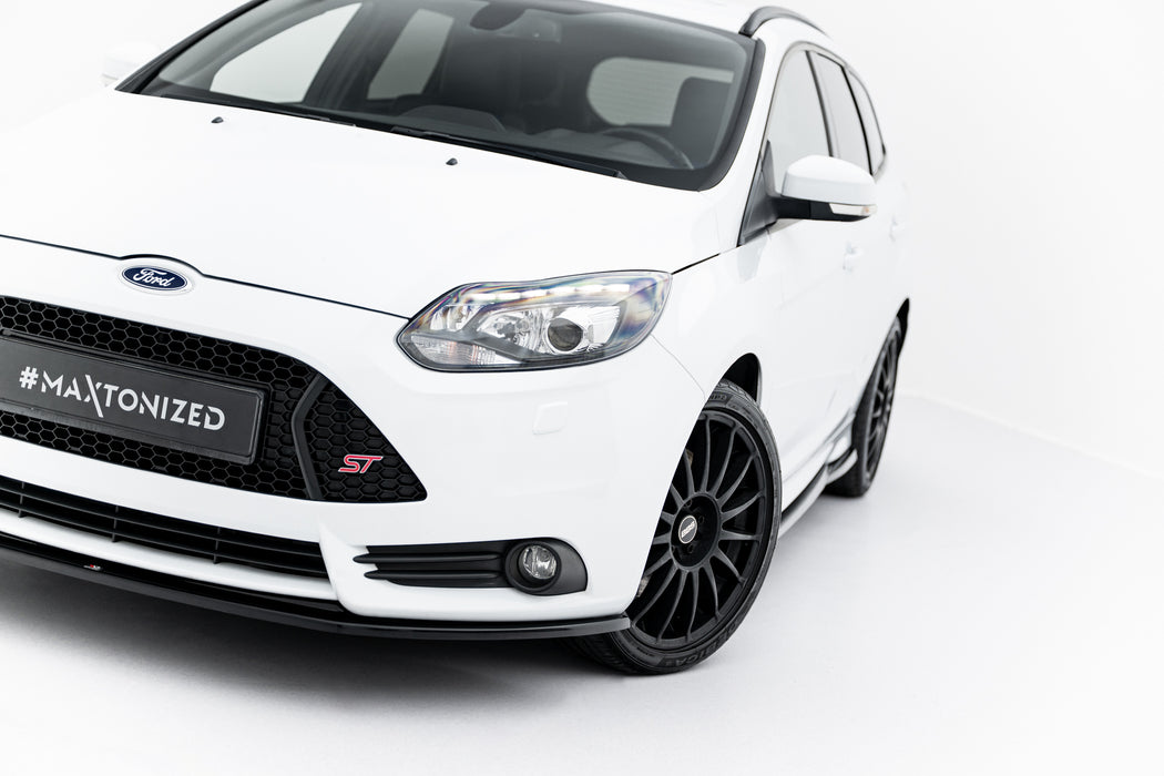 Maxton Design Front Splitter V.2 Ford Focus ST Mk3