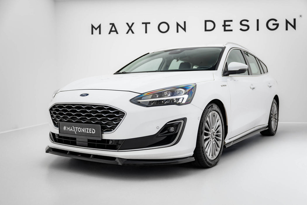 Maxton Design Front Splitter V.2 Ford Focus Vignale Mk4