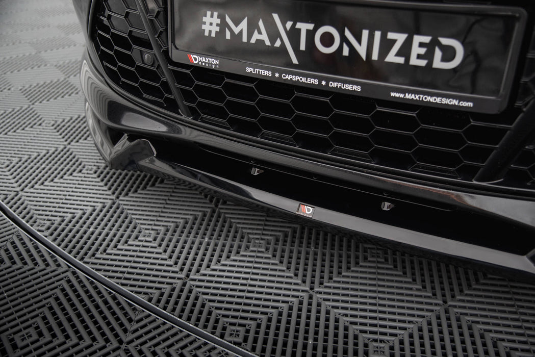 Maxton Design Front Splitter V.2 Ford Mondeo ST-Line Estate Mk4 Facelift