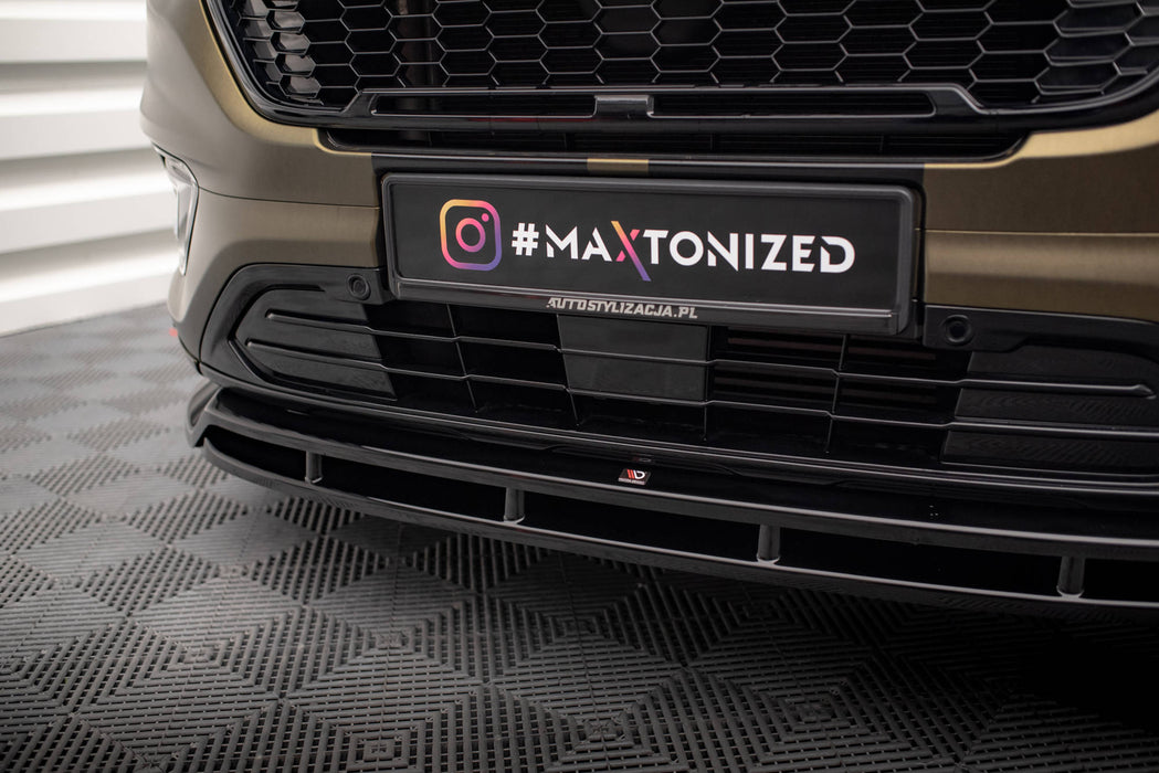 Maxton Design Front Splitter V.2 Ford Transit Custom Mk1 Facelift / Tourneo Custom Mk1 Facelift