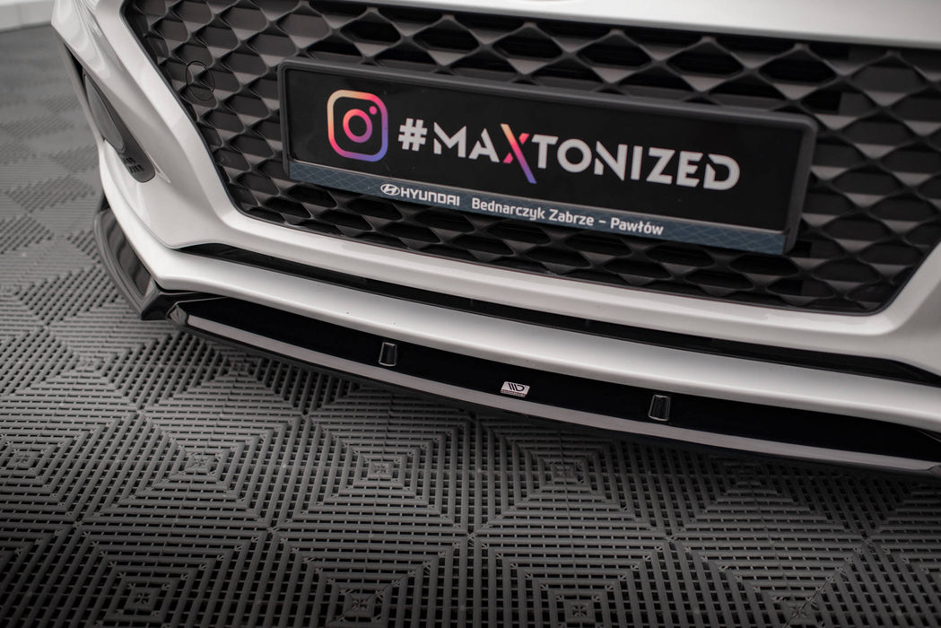 Maxton Design Front Splitter V.2 Hyundai I20 Mk2 Facelift