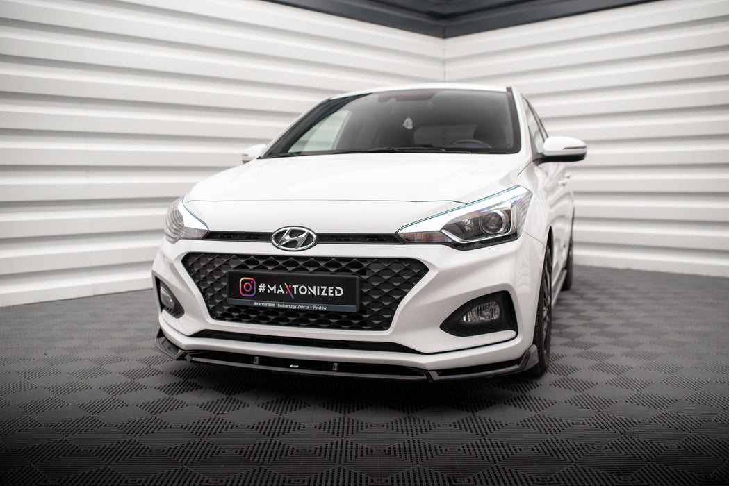 Maxton Design Front Splitter V.2 Hyundai I20 Mk2 Facelift