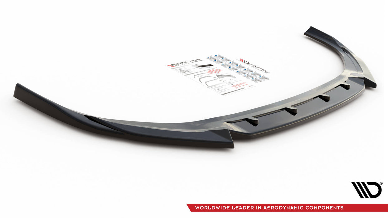 Maxton Design Front Splitter V.2 Hyundai I30 N / I30 N-Line Hatchback/Fastback Mk3 Facelift