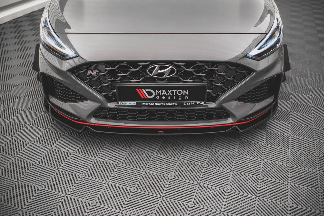 Maxton Design Front Splitter V.2 Hyundai I30 N / I30 N-Line Hatchback/Fastback Mk3 Facelift