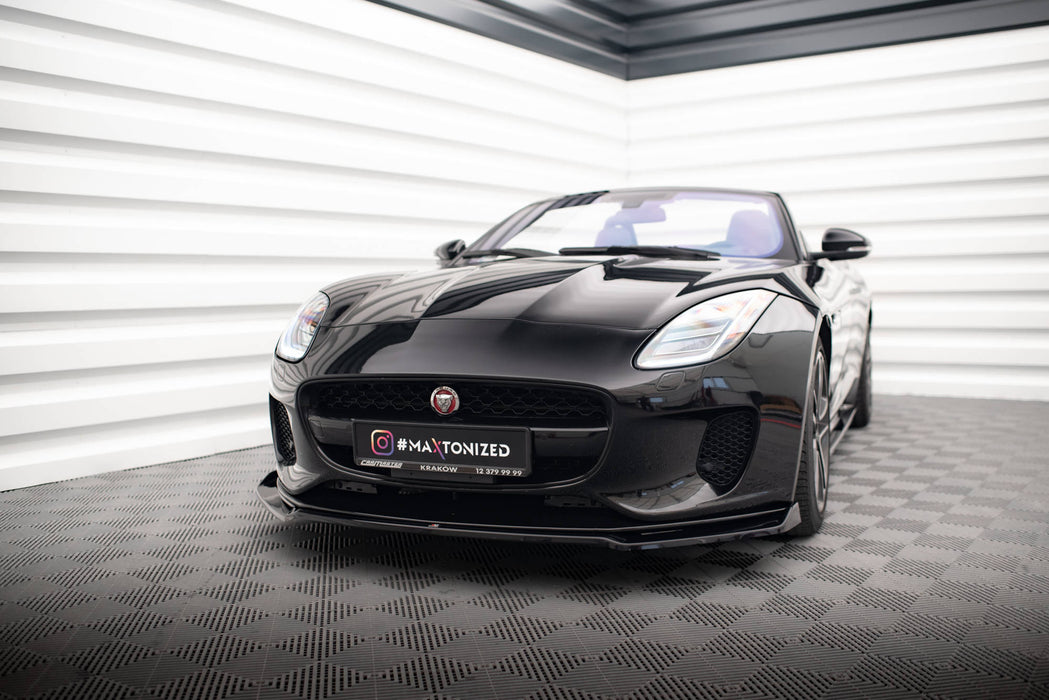 Maxton Design Front Splitter V.2 Jaguar F-Type Mk1 Facelift