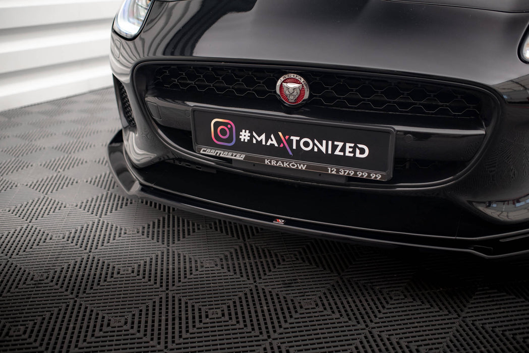 Maxton Design Front Splitter V.2 Jaguar F-Type Mk1 Facelift