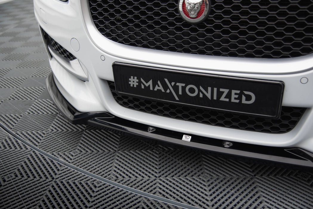 Maxton Design Front Splitter V.2 Jaguar XE R-Sport X760